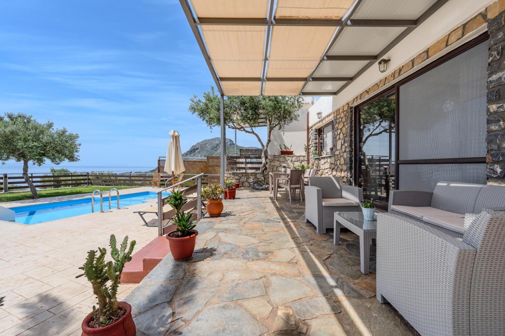 Souda Bay Cottage Plakiás Eksteriør bilde